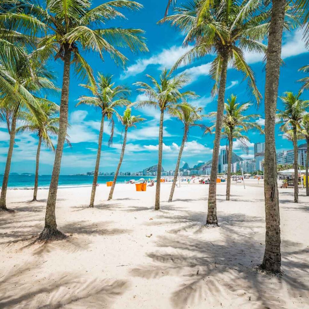 Beach-front hotels in rio de janeiro