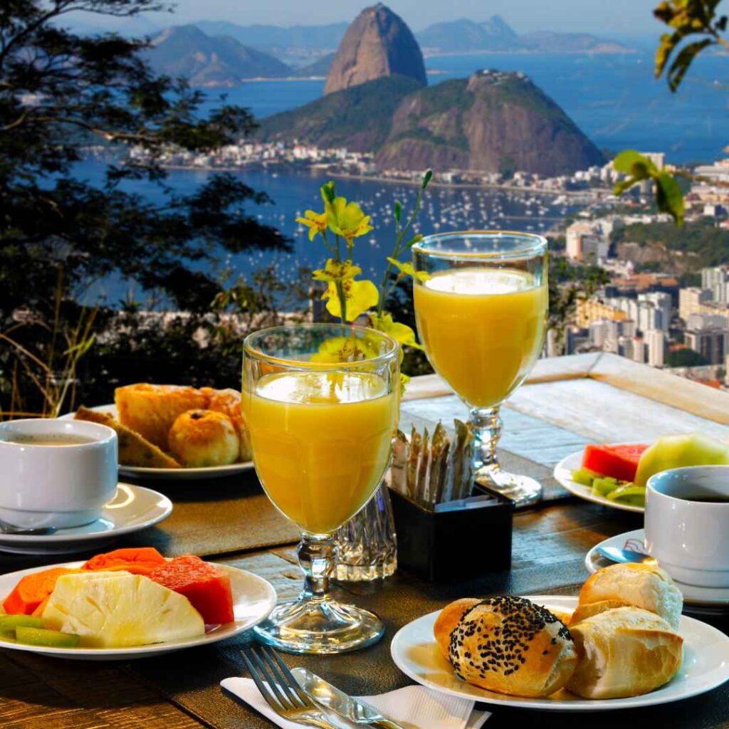 Have a wonderful breakfast in RIo